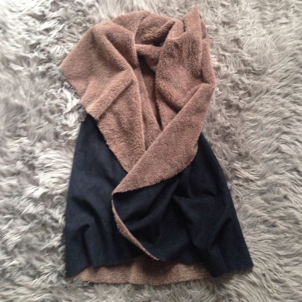 draped vest